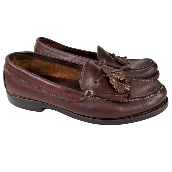 Ralph Lauren Other - POLO SPORT RALPH LAUREN Brown Genuine Leather Tassel Loafers Slip On Shoes sz 12